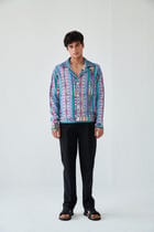 Havana jacquard jacket view 2