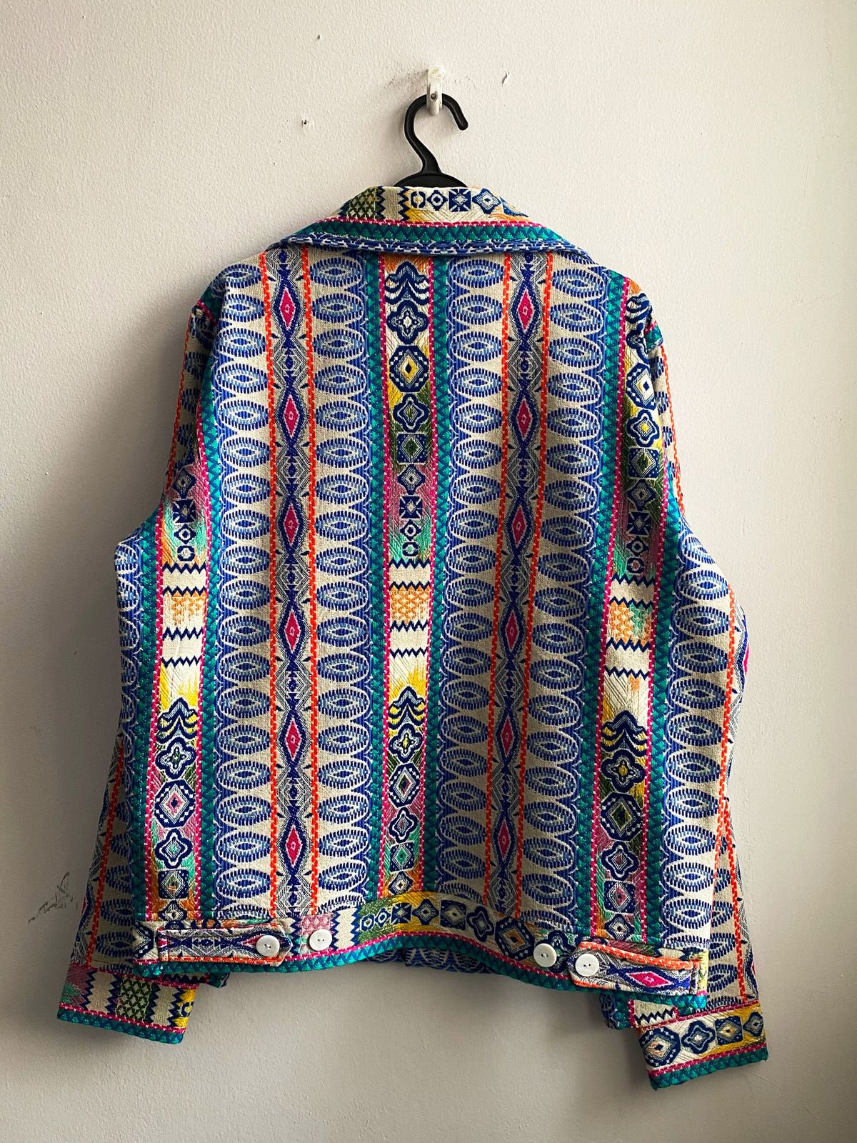 Havana jacquard jacket - image 5