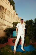 Frozen pearls cargo pants view 1