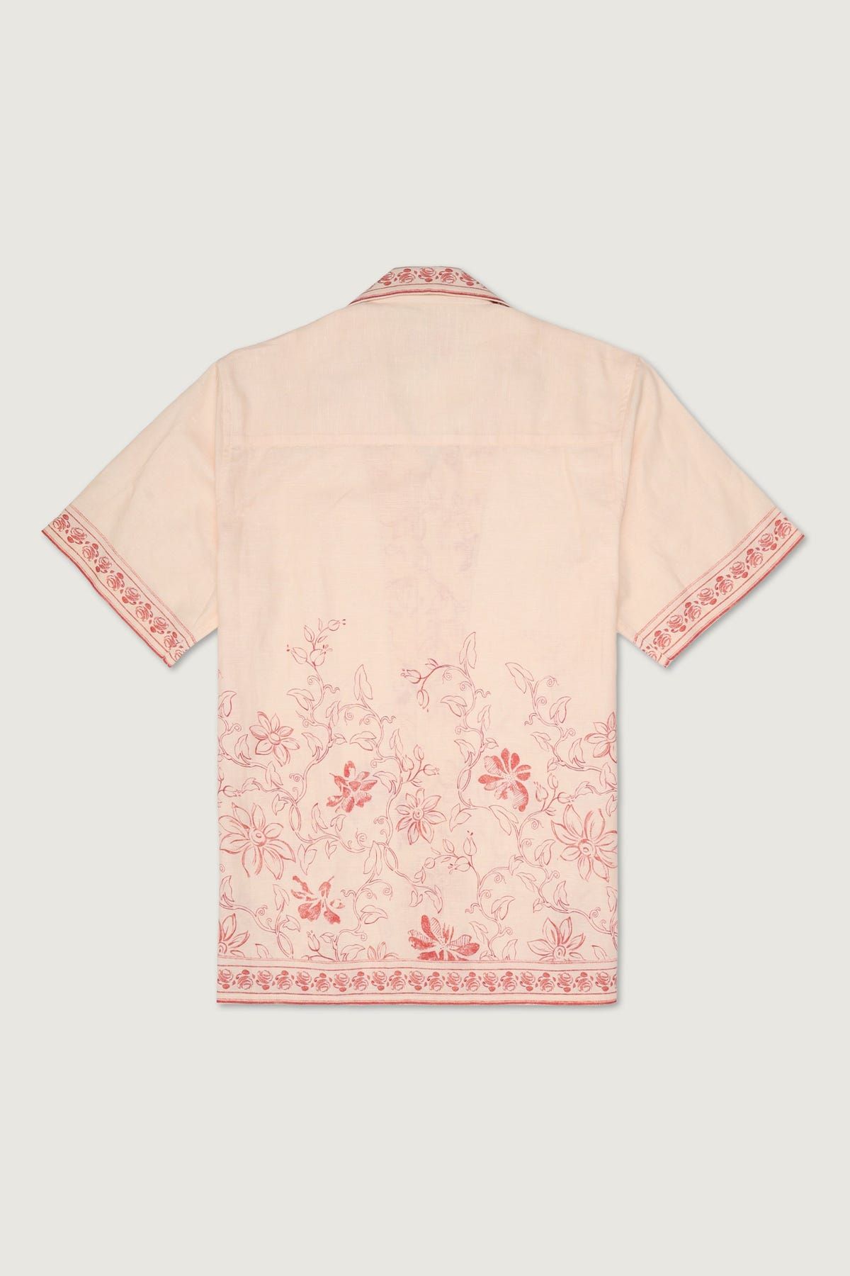 Vintage Floral sketch Shirt - image 3
