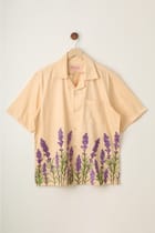 "Le Lavender" embroidered Shirt view 1
