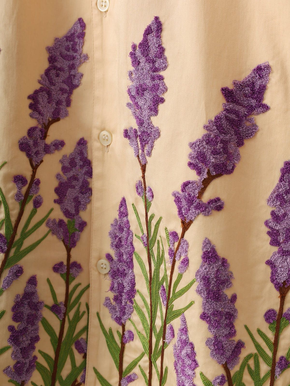 "Le Lavender" embroidered Shirt - image 2
