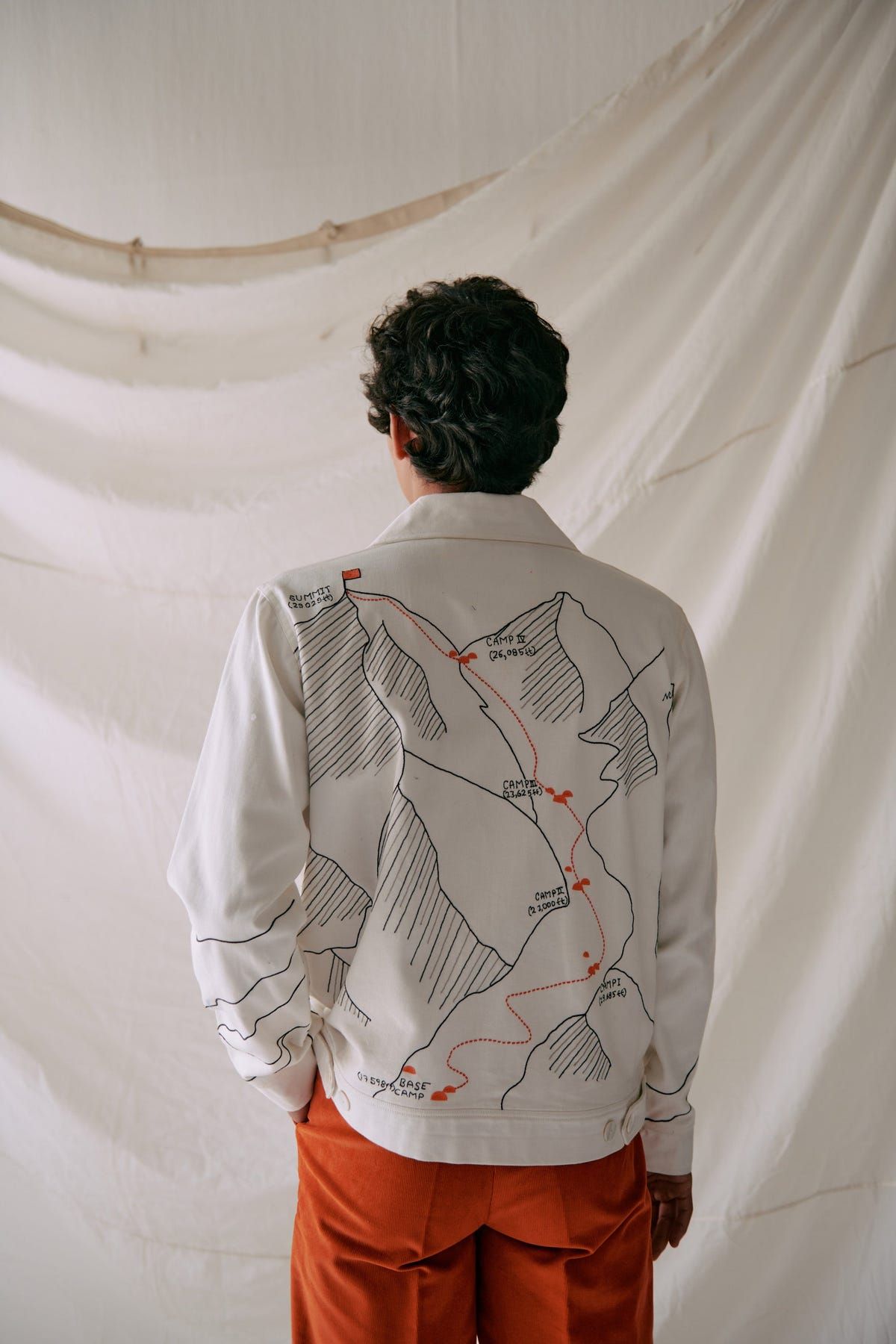 "Everest expedition" embroidered zip up jacket - image 4