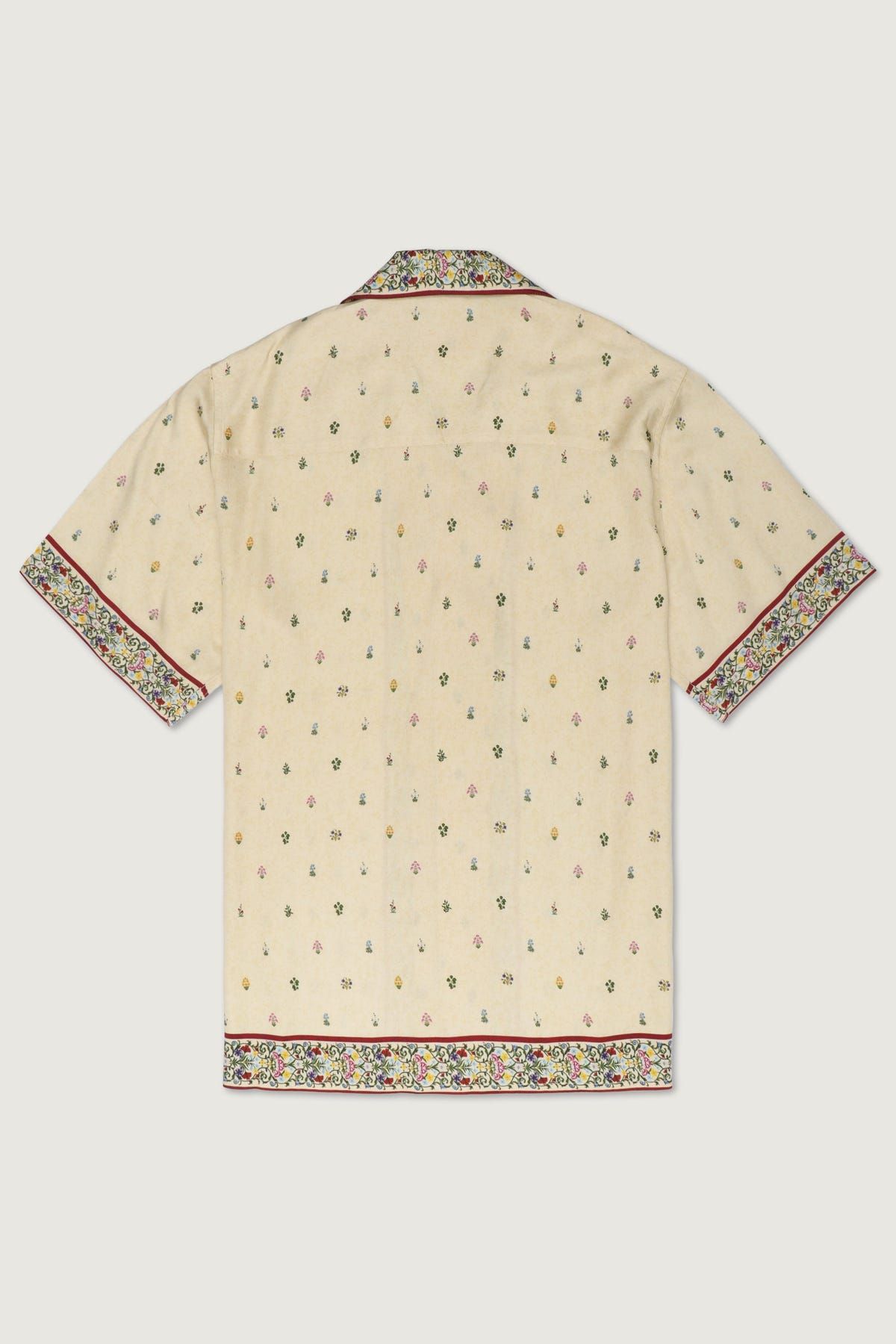 Floral border print shirt - image 3