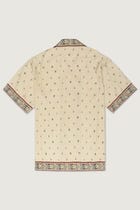 Floral border print shirt view 3