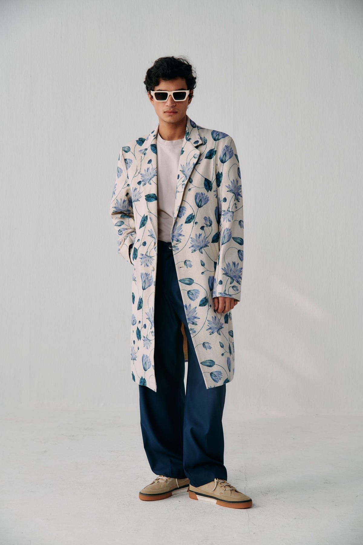"Fifth Avenue" textured overcoat - image 1