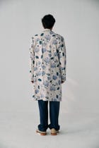 "Fifth Avenue" textured overcoat view 4