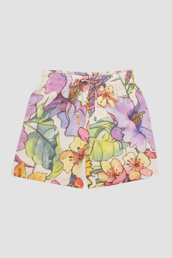 Perte D'ego — Floral sketch shorts