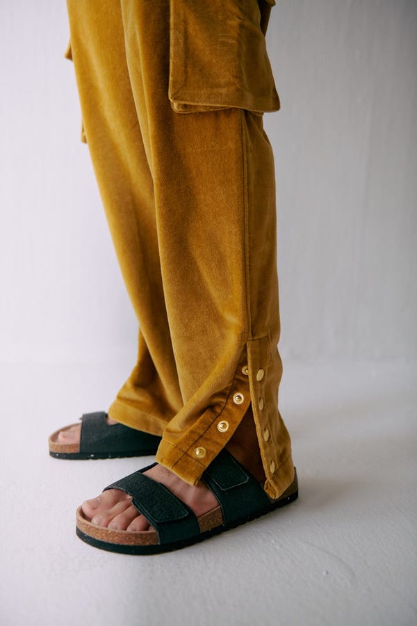 Perte D'ego — Velvet Cargo pants