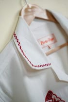 "Love letters to you" hand embroidered Shirt view 3