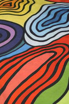 Multicolor abstract shirt view 3
