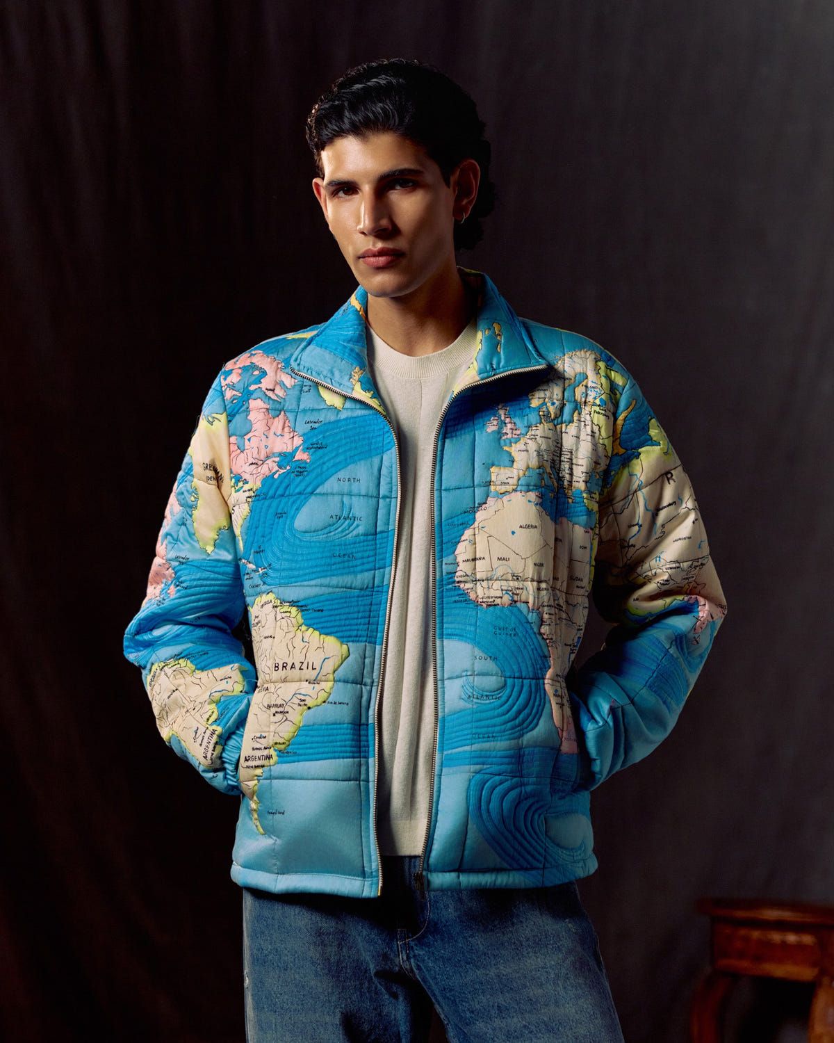 "Globe Trotter" quilted jacket - image 1
