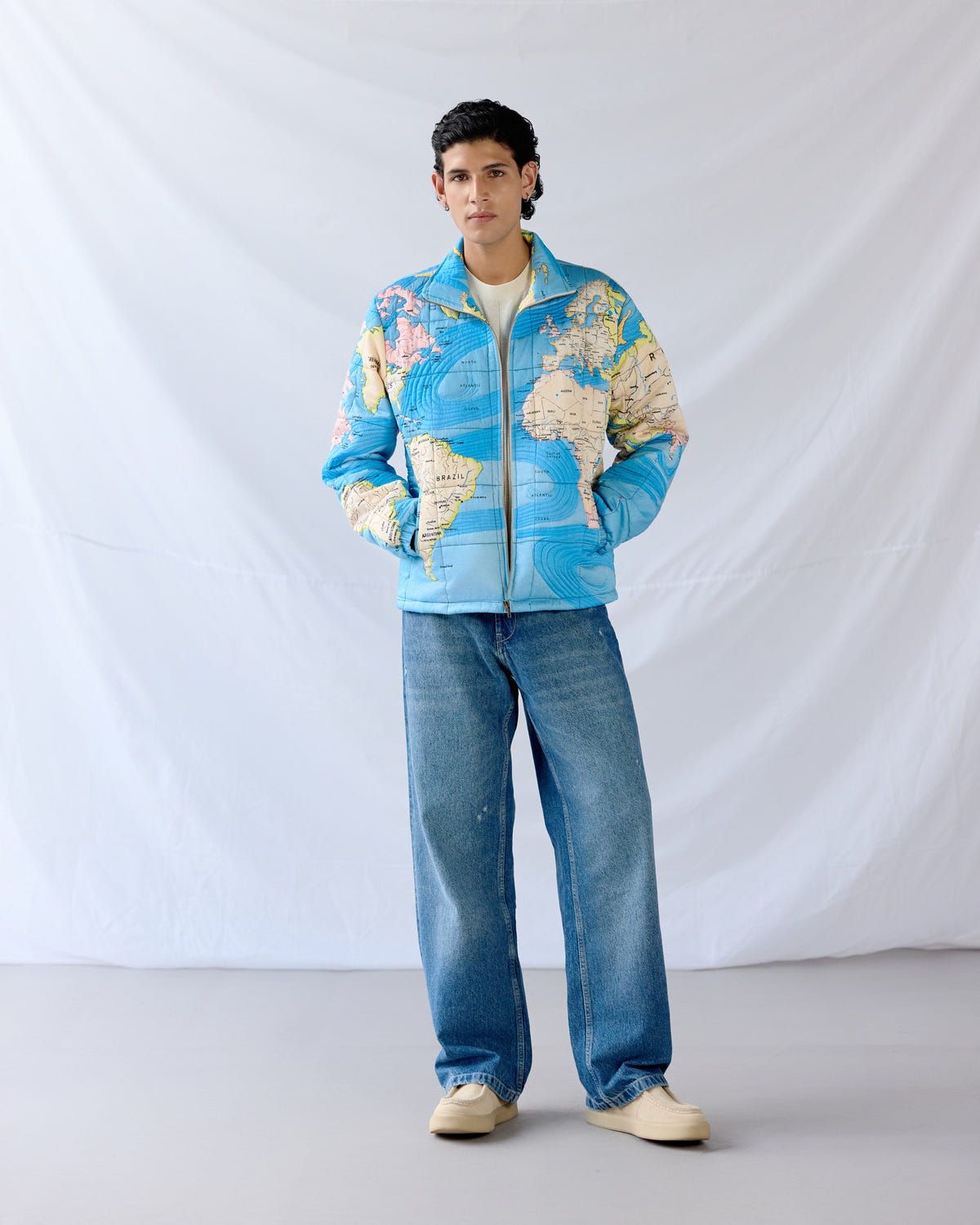 "Globe Trotter" quilted jacket - image 5