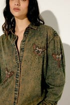 "Le Monarch" stonework shirt view 6