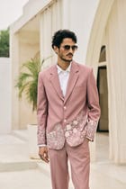"Le Mirage" embroidered blazer view 1