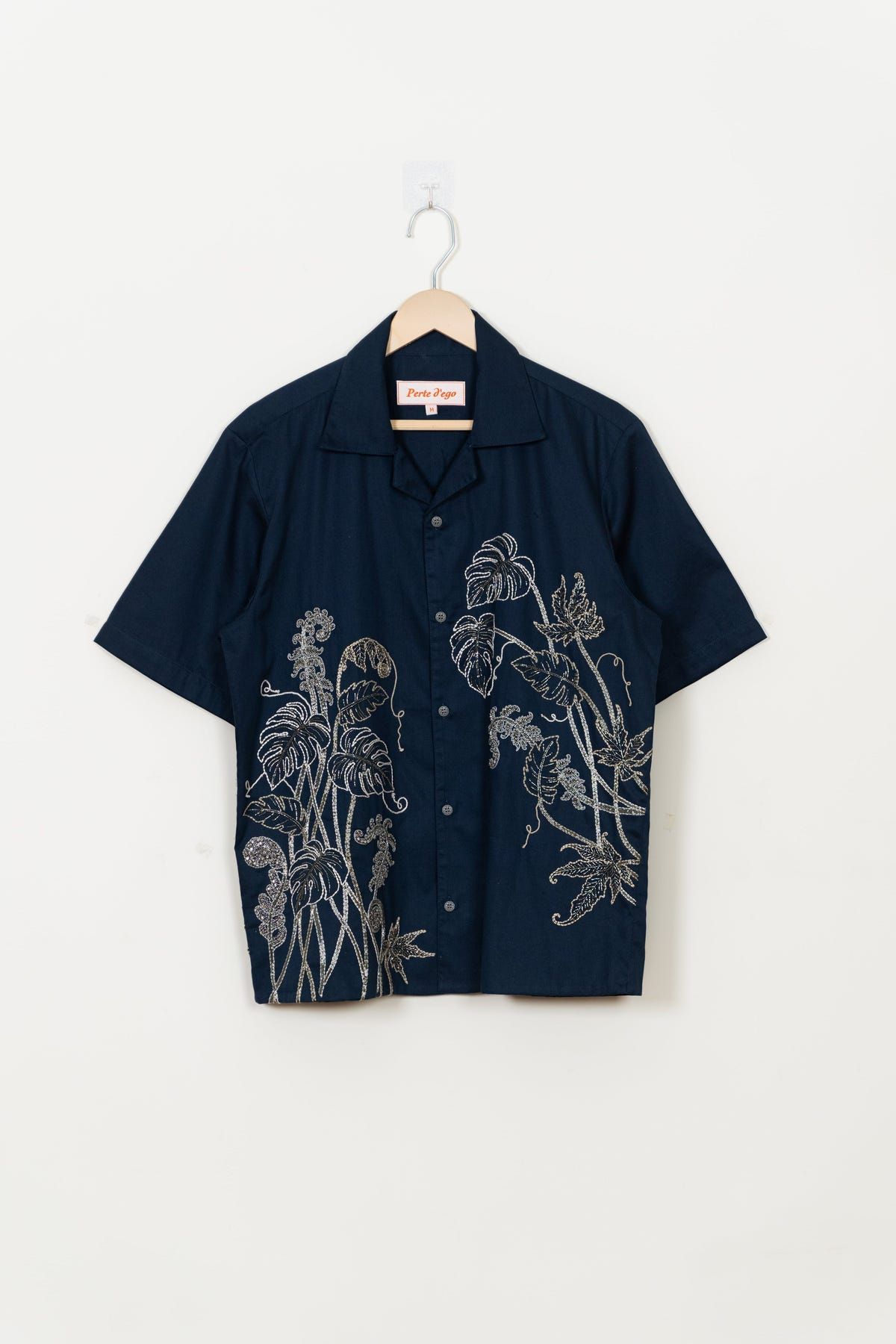"Celestial vines" hand embroidered Shirt - image 1