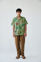 "Botanical dream" embroidered shirt view 1