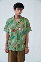 "Botanical dream" embroidered shirt view 3
