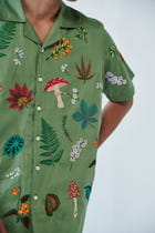 "Botanical dream" embroidered shirt view 8