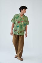 "Botanical dream" embroidered shirt view 9