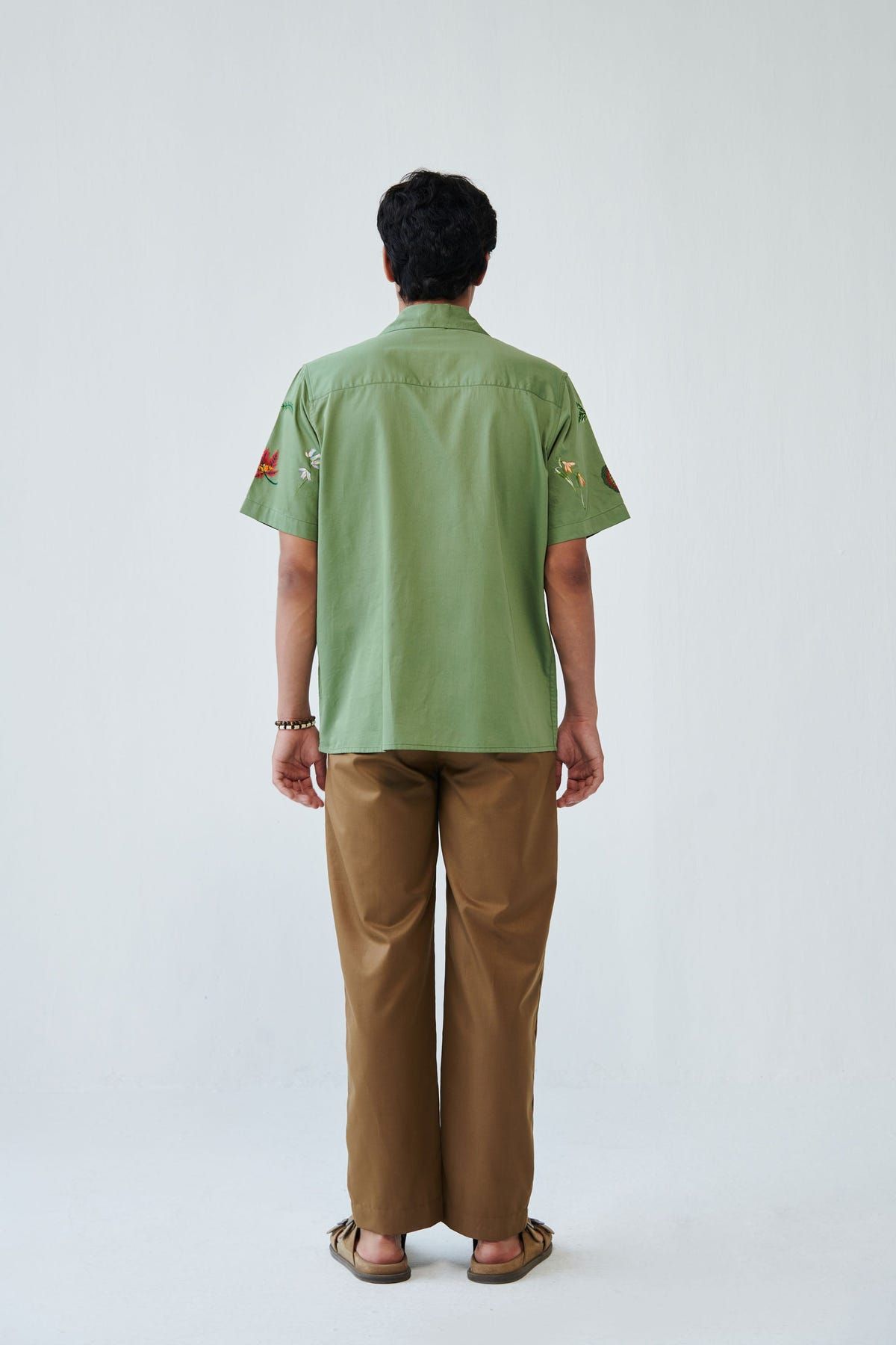 "Botanical dream" embroidered shirt - image 10