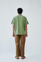 "Botanical dream" embroidered shirt view 10