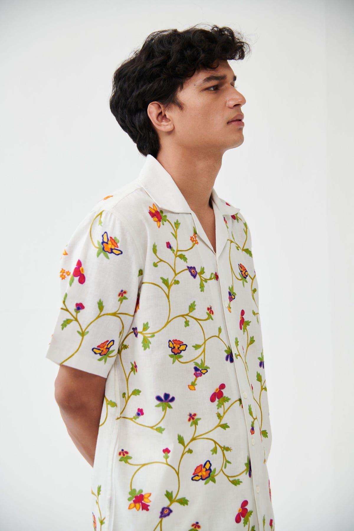 "La vallée" embroidered shirt - image 2