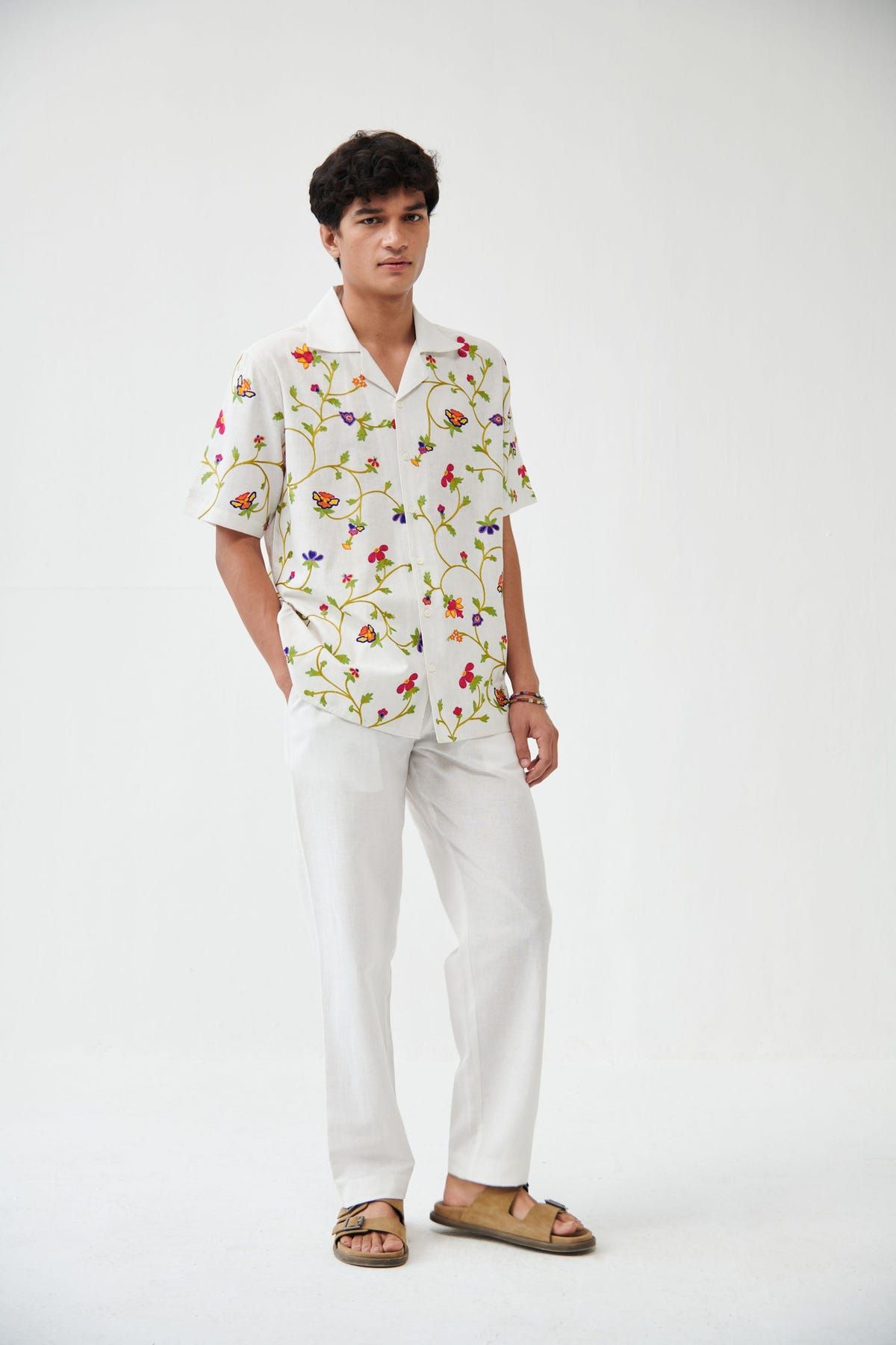 "La vallée" embroidered shirt - image 4