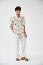 "La vallée" embroidered shirt view 4