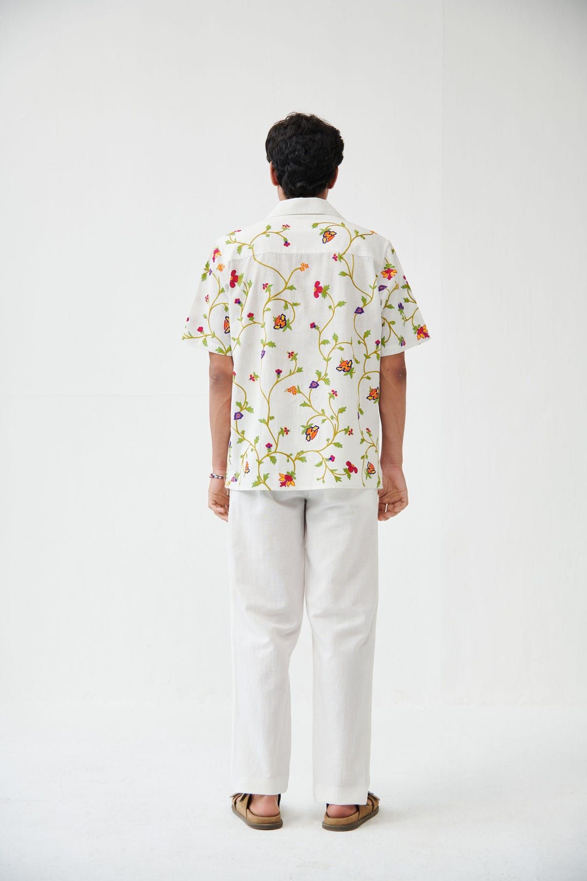 "La vallée" embroidered shirt - image 5