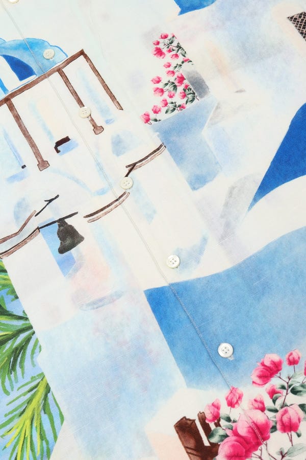 Perte D'ego — Greece watercolor shirt