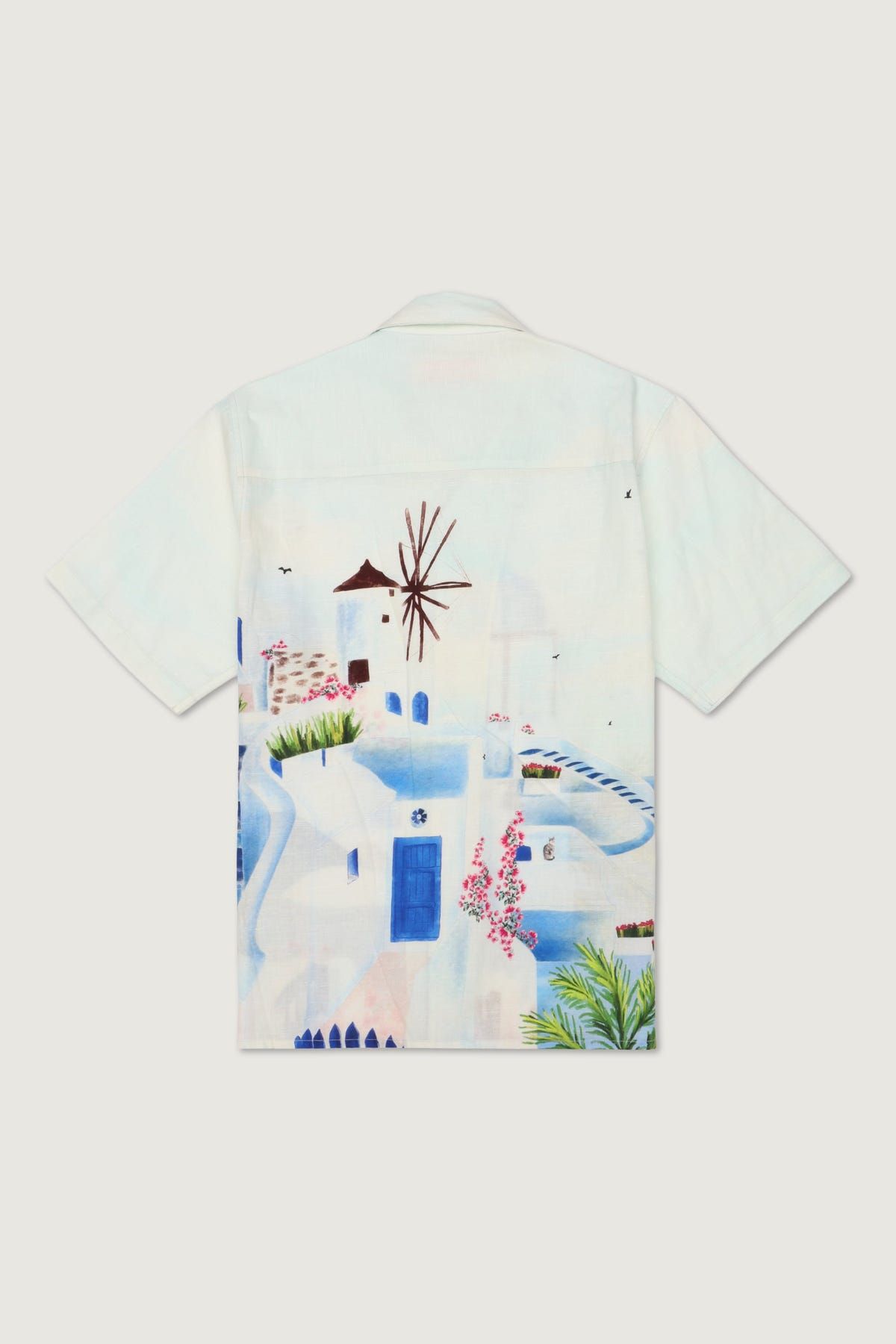 Greece watercolor shirt - image 3