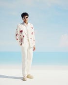 "Amour Sauvage" Hand Embroidered Blazer view 1