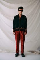 “Jharokha” embroidered racing jacket view 1