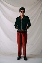 “Jharokha” embroidered racing jacket view 5
