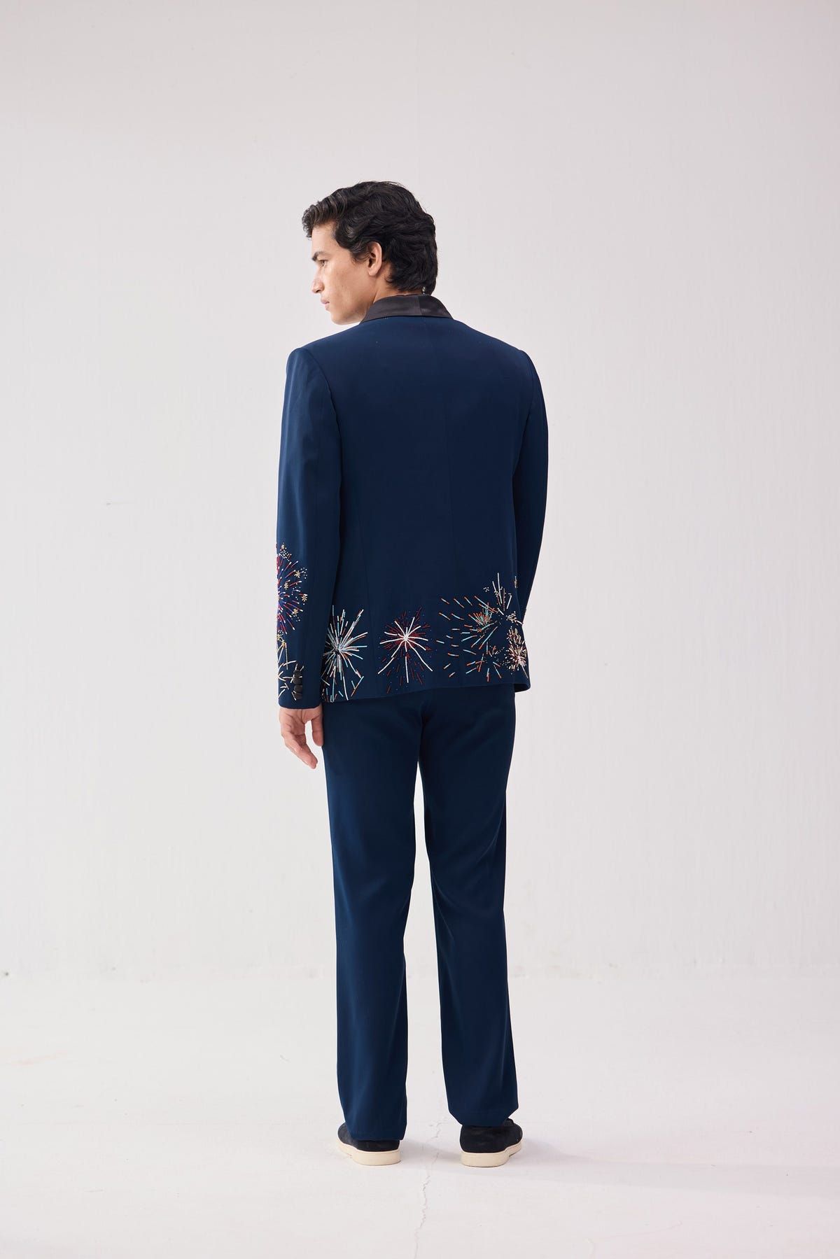 "Le Celebration" hand embroidered blazer - image 4