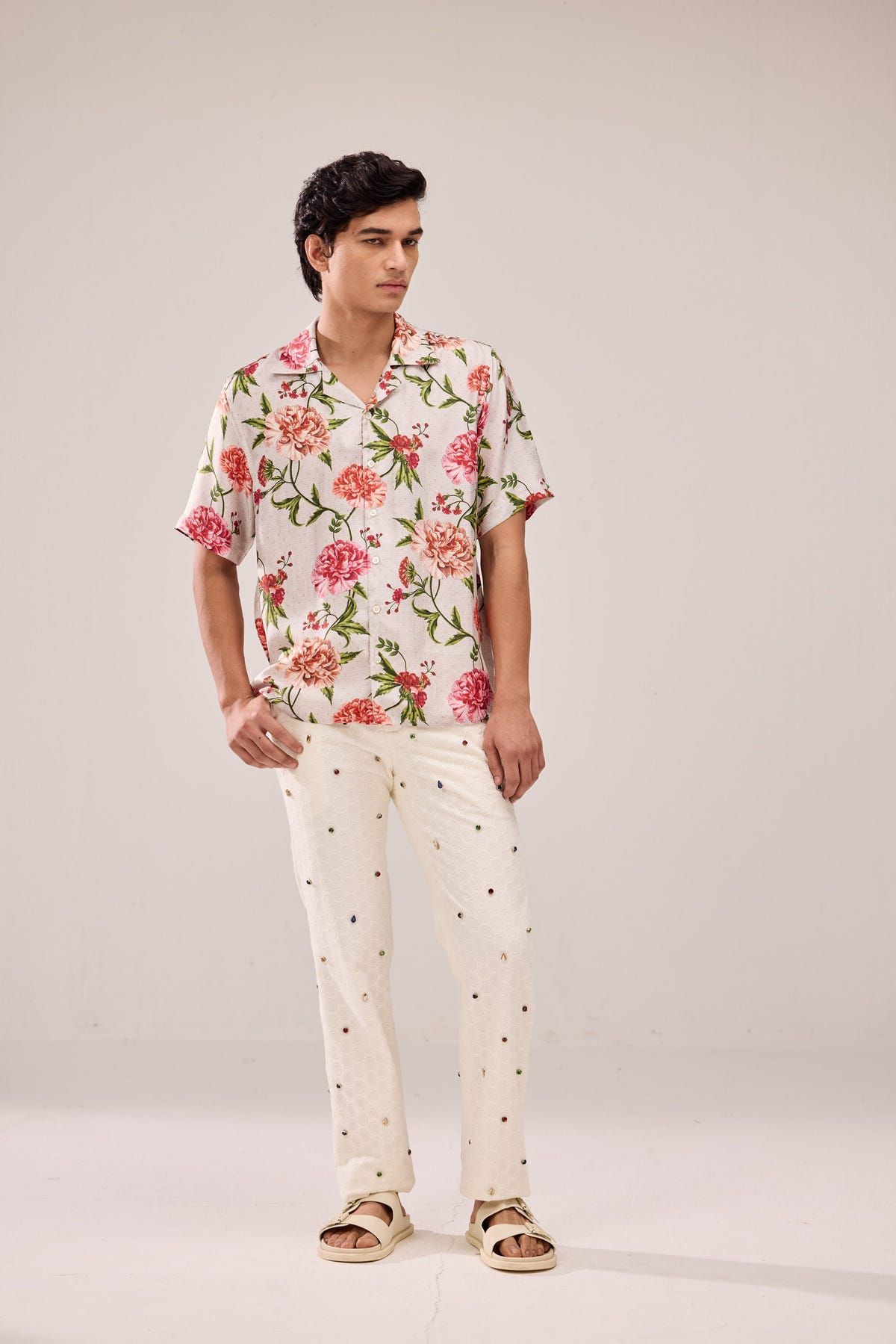 "Turks and Caicos" silk shirt - image 3