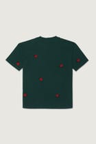 "Ladybug" hand embroidered T-Shirt view 3
