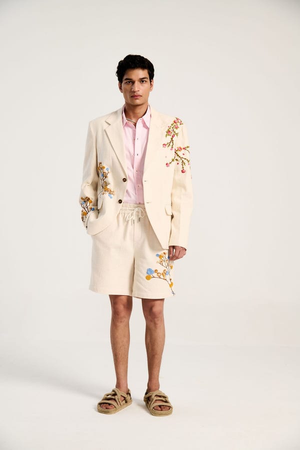 Perte D'ego — "Le Summer"  hand embroidered blazer