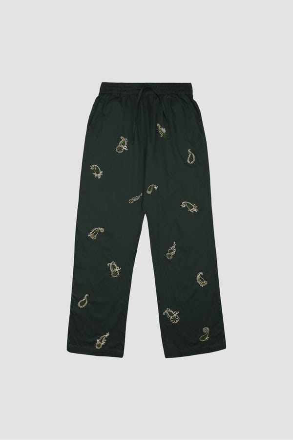 Perte D'ego — All over paisley hand embroidered lounge pants
