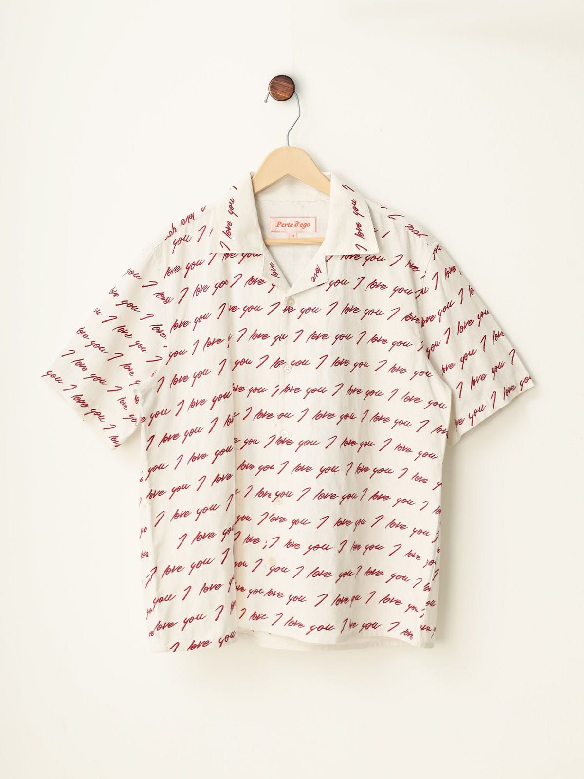 “Je t’aime” embroidered shirt - image 1