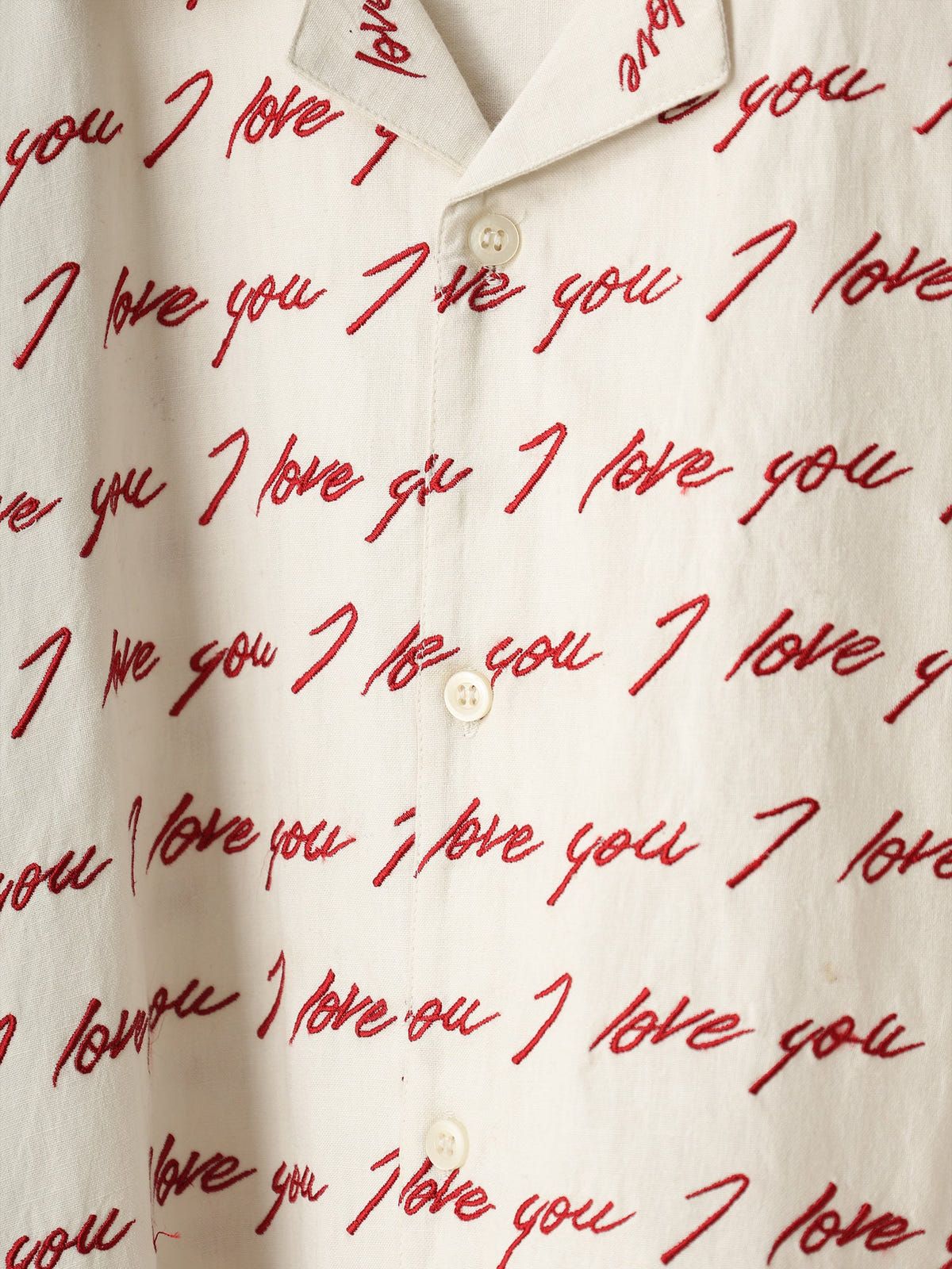 “Je t’aime” embroidered shirt - image 2