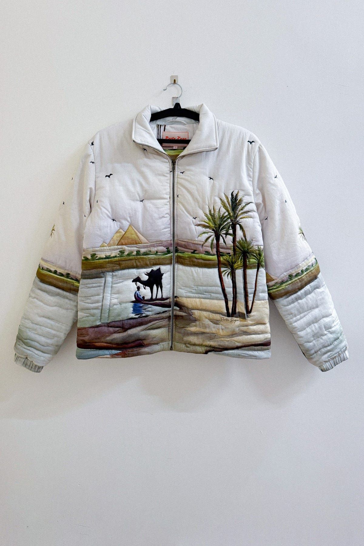 "Afternoon by the nile" quilted jacket - image 1