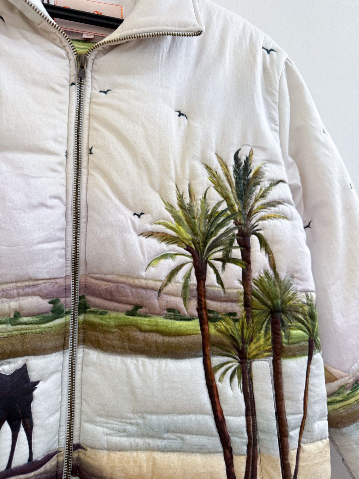 "Afternoon by the nile" quilted jacket - image 3