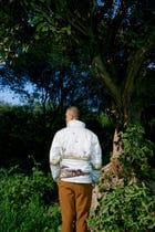 "Afternoon by the nile" quilted jacket view 6