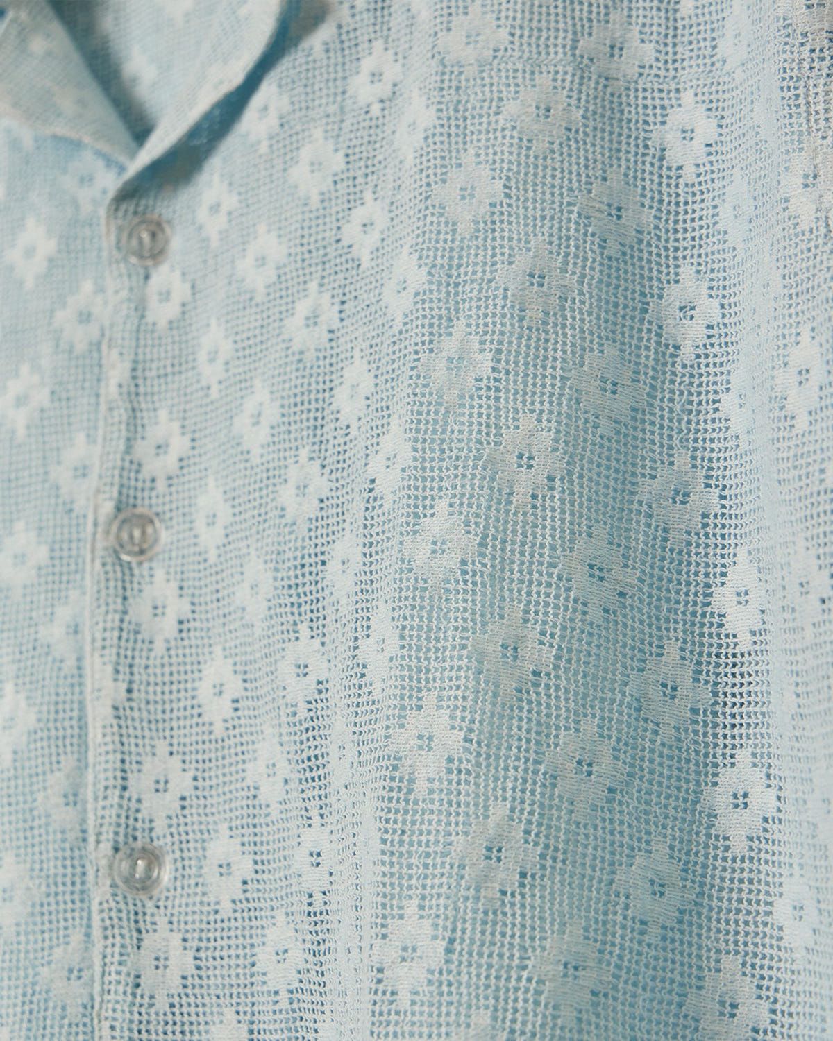 Baby blue lace shirt - image 2