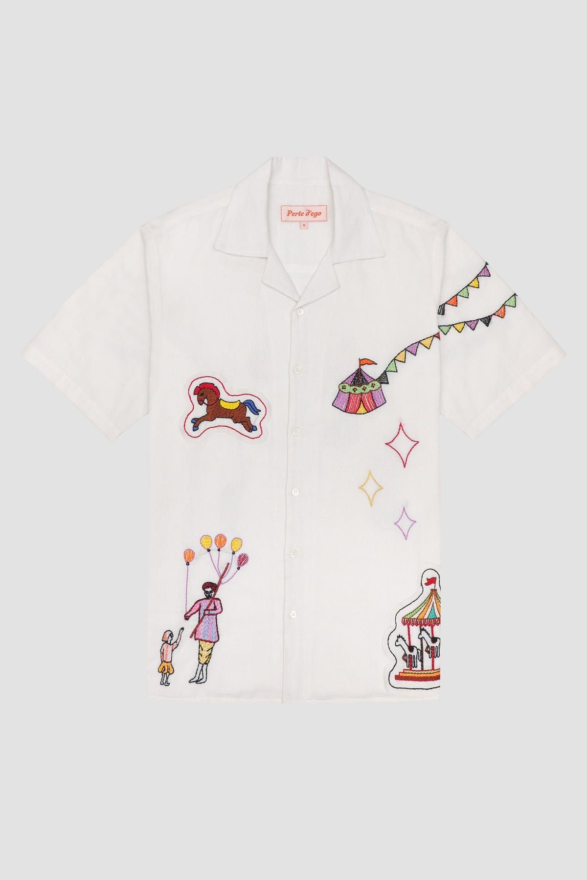 “Le carnaval” embroidered shirt. - image 1