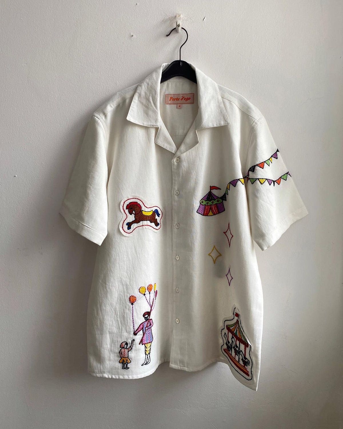“Le carnaval” embroidered shirt. - image 2