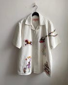 “Le carnaval” embroidered shirt. view 2