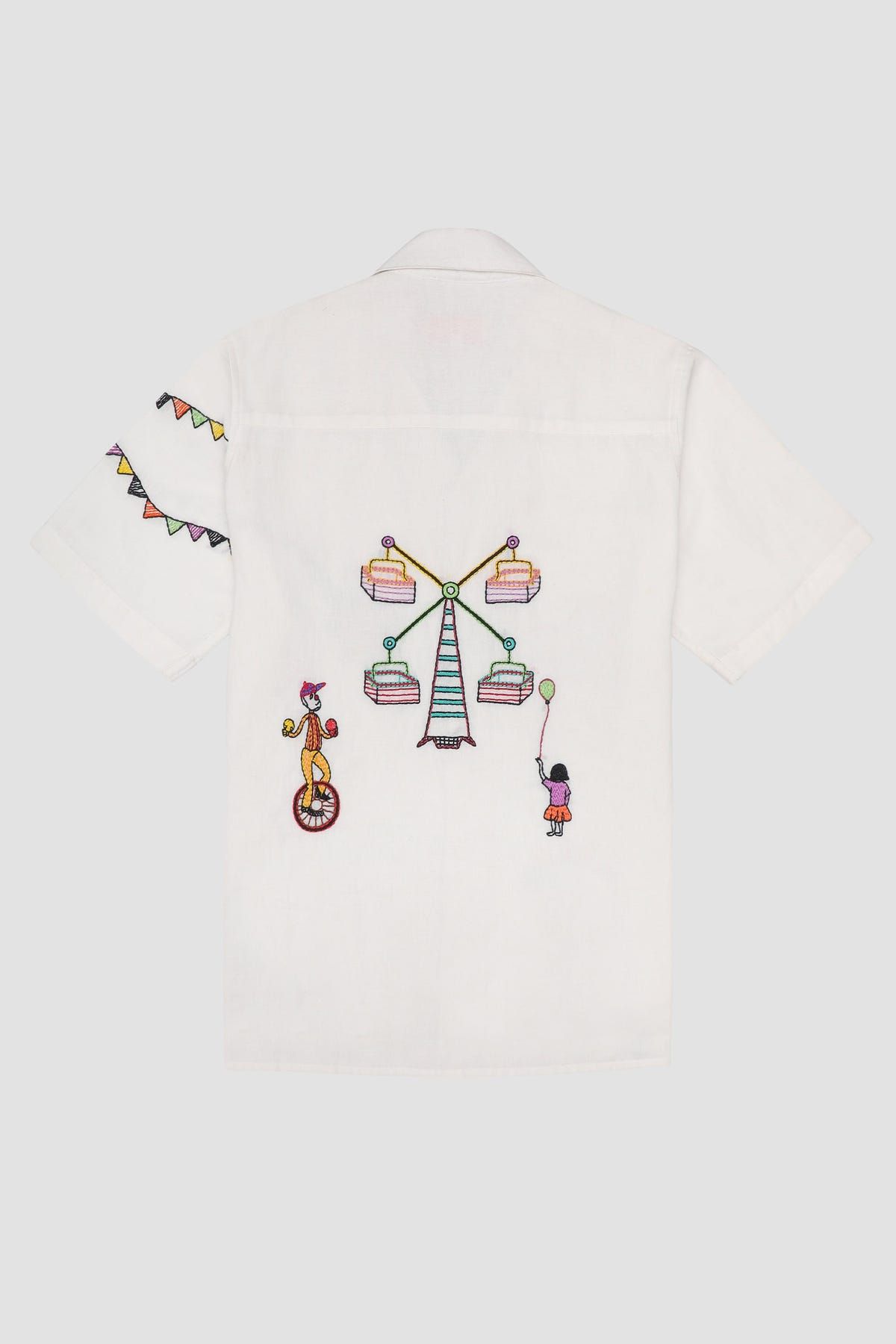 “Le carnaval” embroidered shirt. - image 3